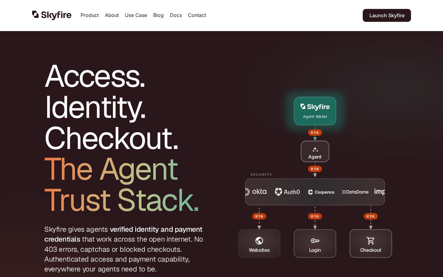 Skyfire Homepage