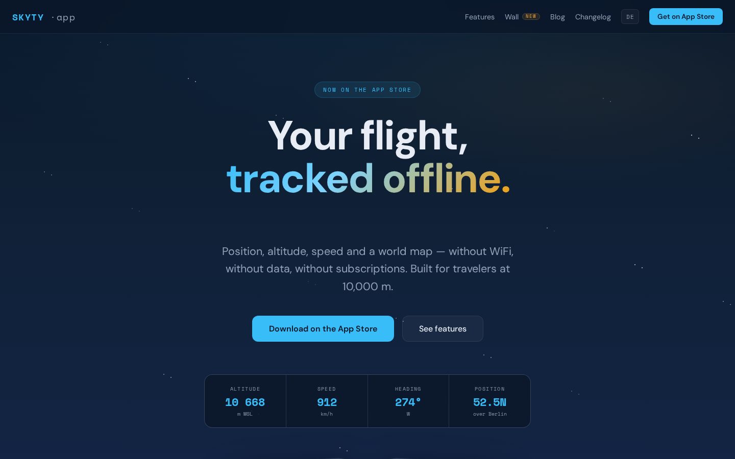 Skyty Homepage