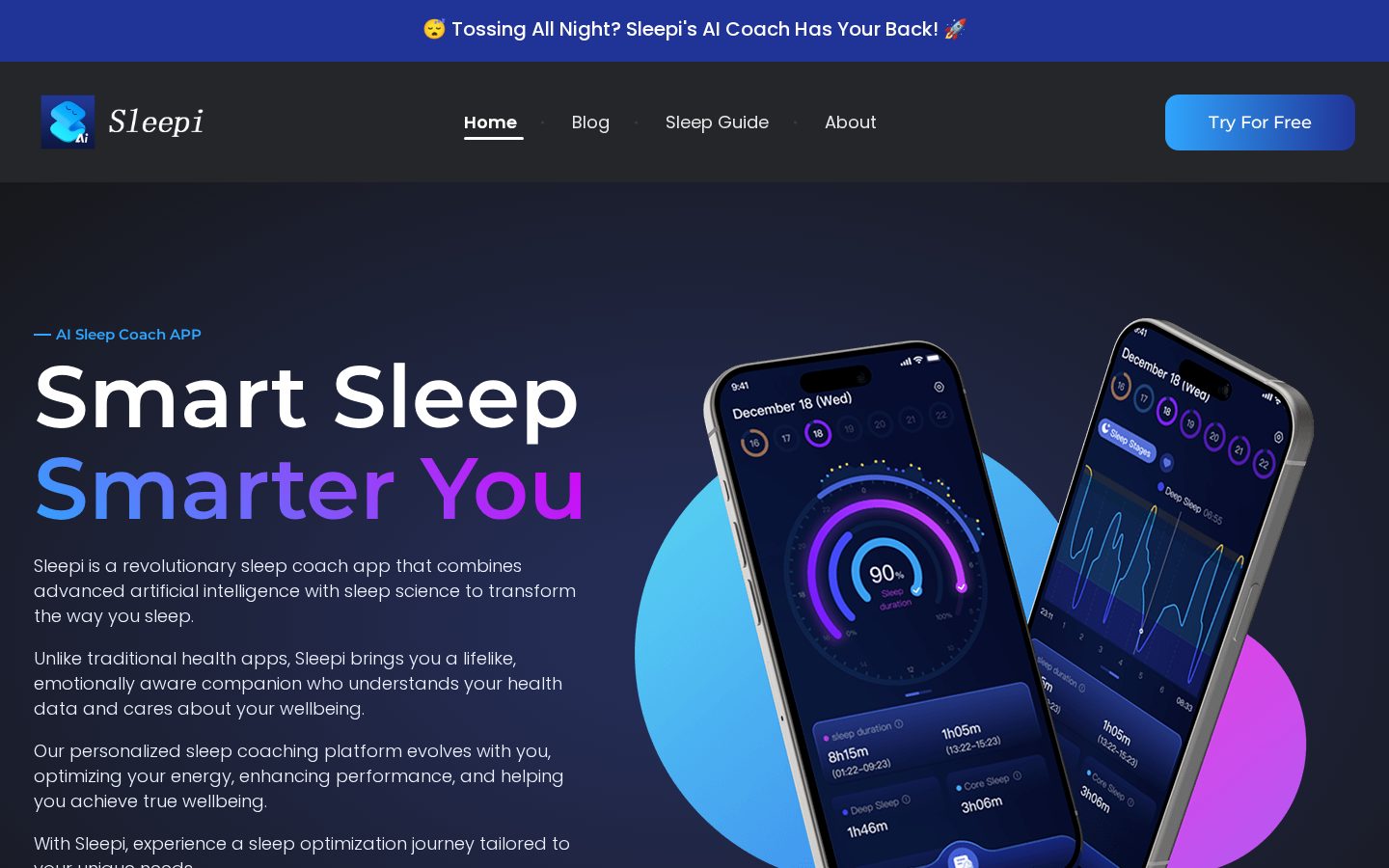 Sleepi Homepage