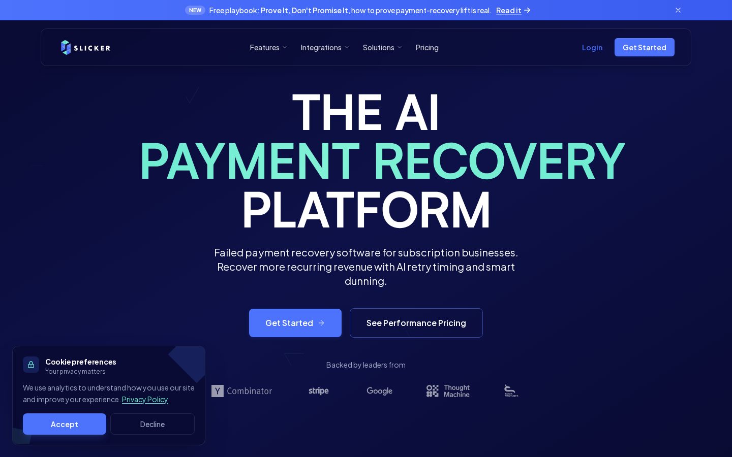 Slicker Homepage