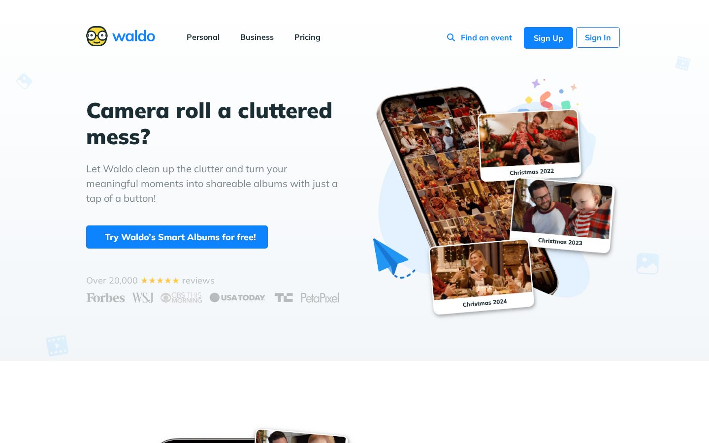 Smart Albums AI by Waldo Photos Pricing