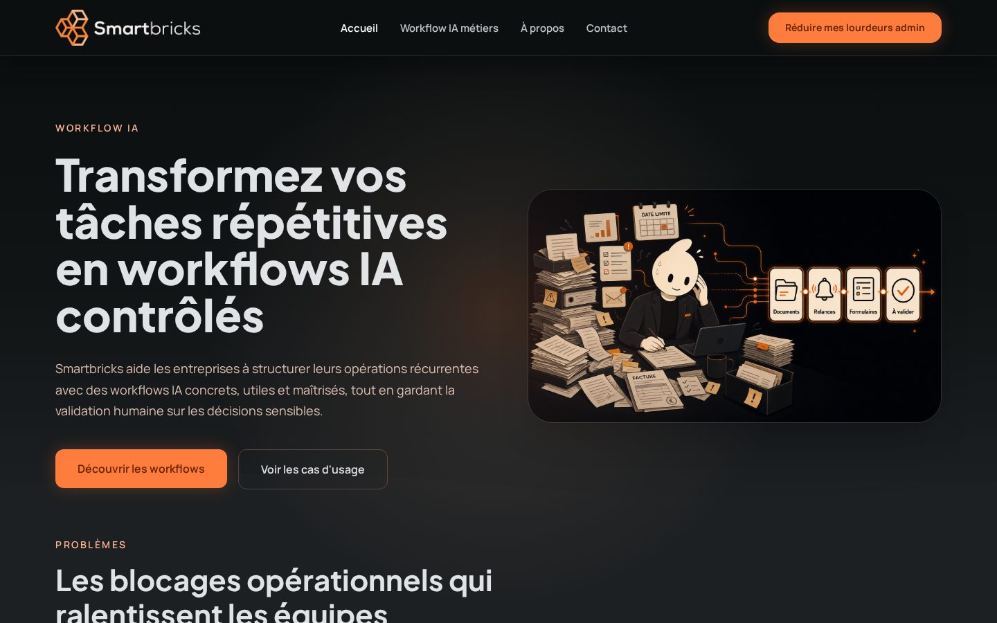 Smart Bricks Homepage