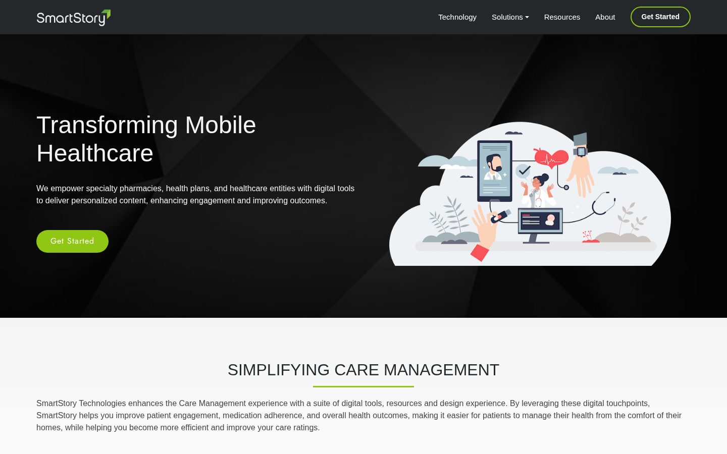 Smart Story AI Homepage