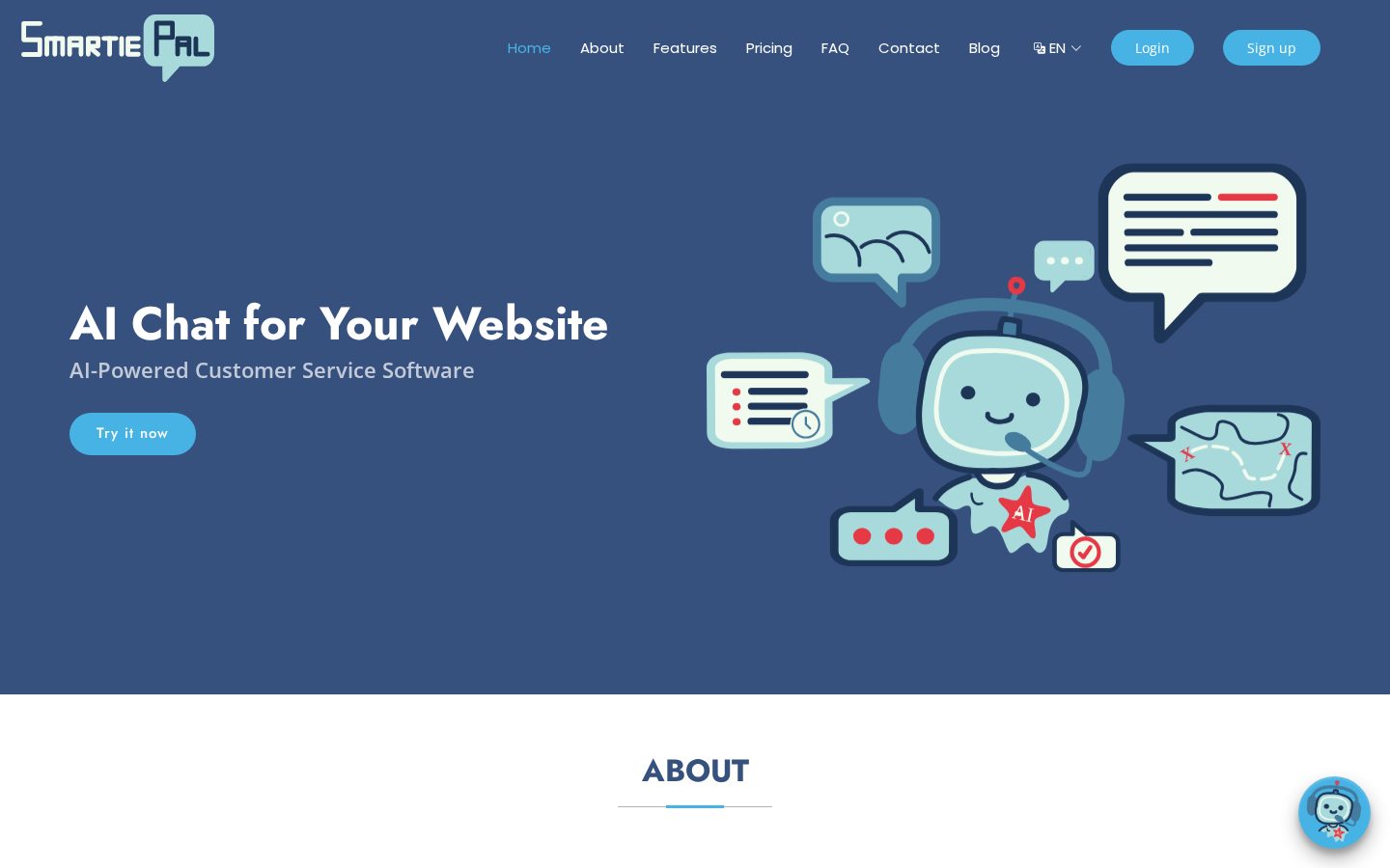 Smartiepal Homepage