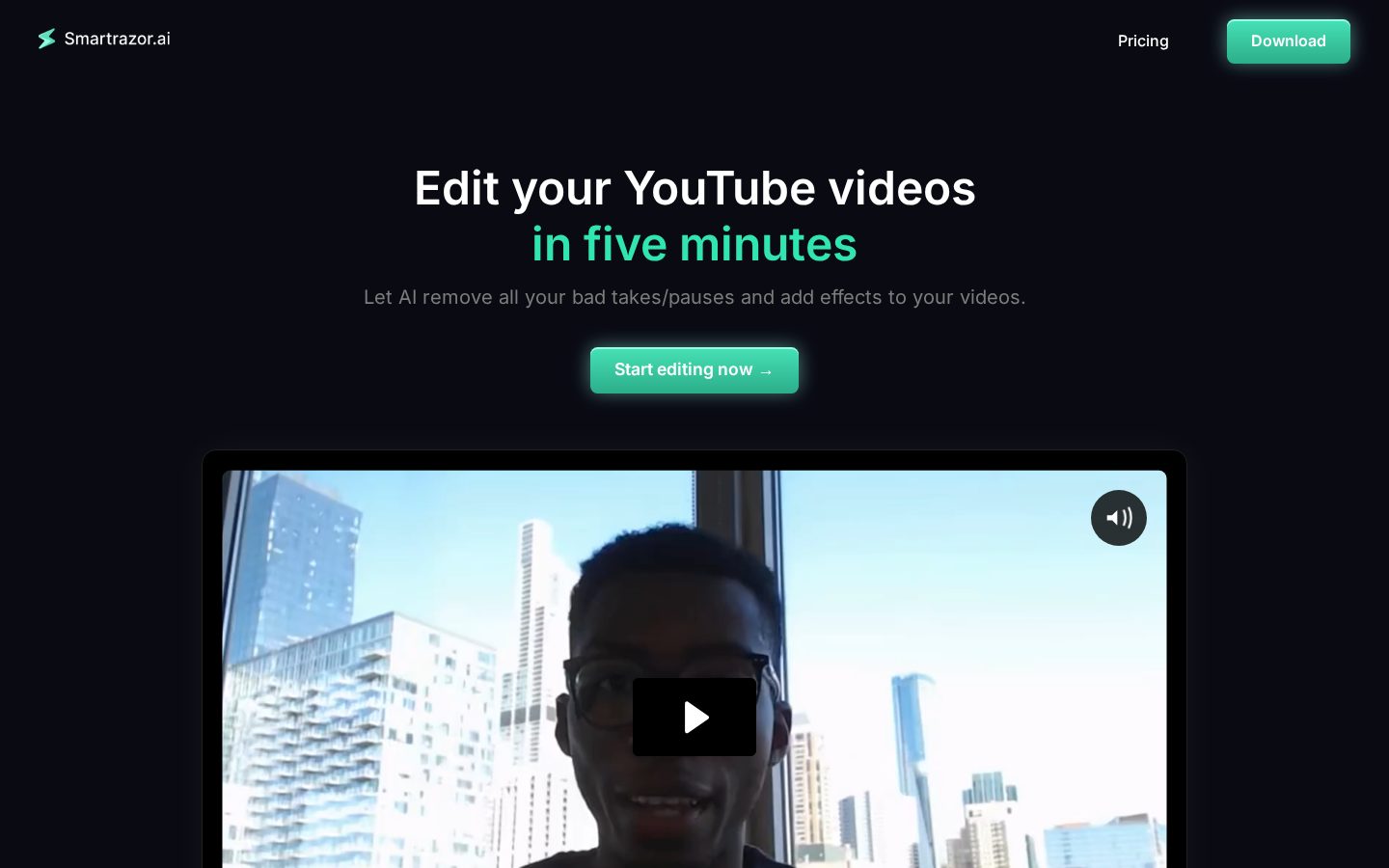 Smartrazor Homepage