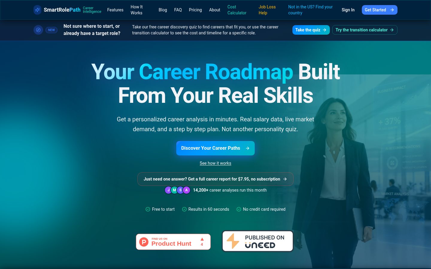 SmartRolePath Homepage