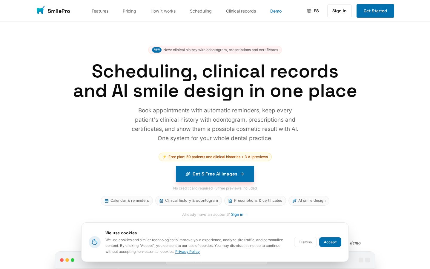 SmilePro Homepage