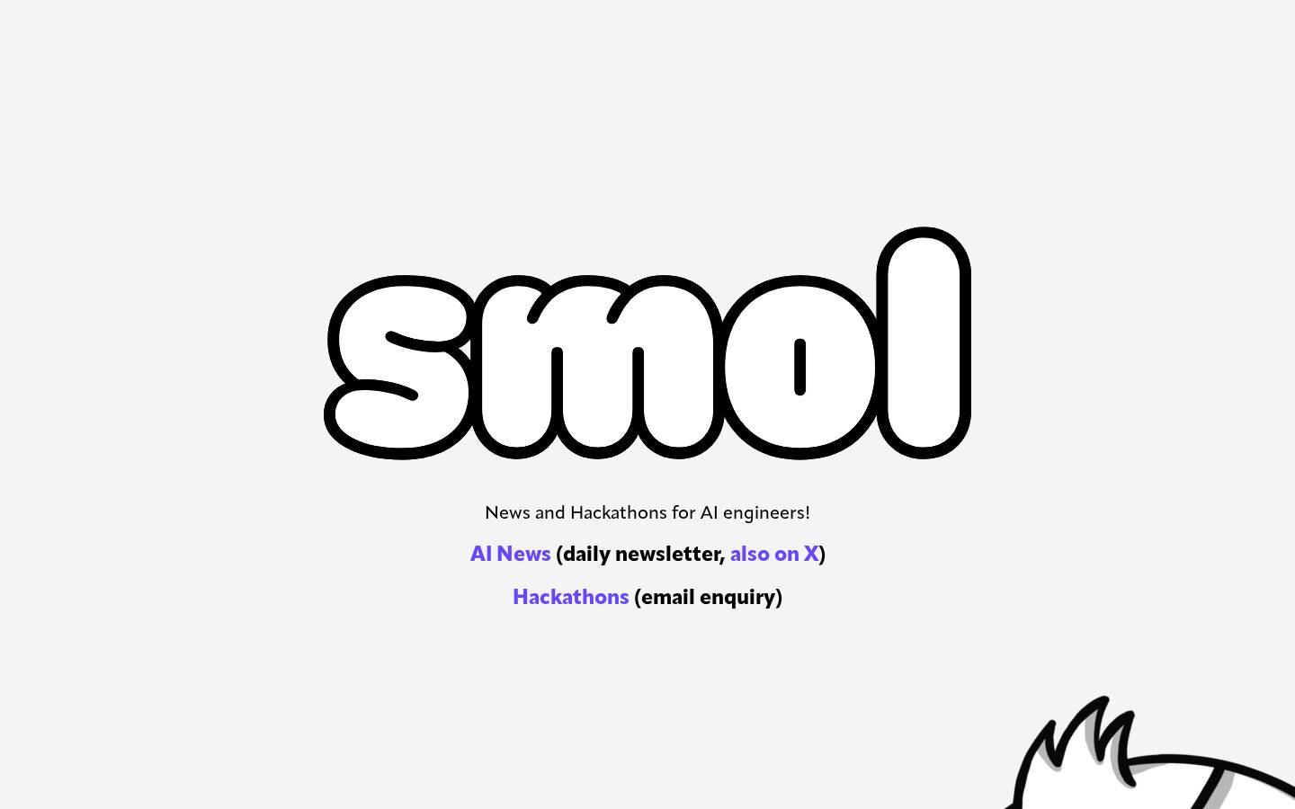 smol.ai Homepage