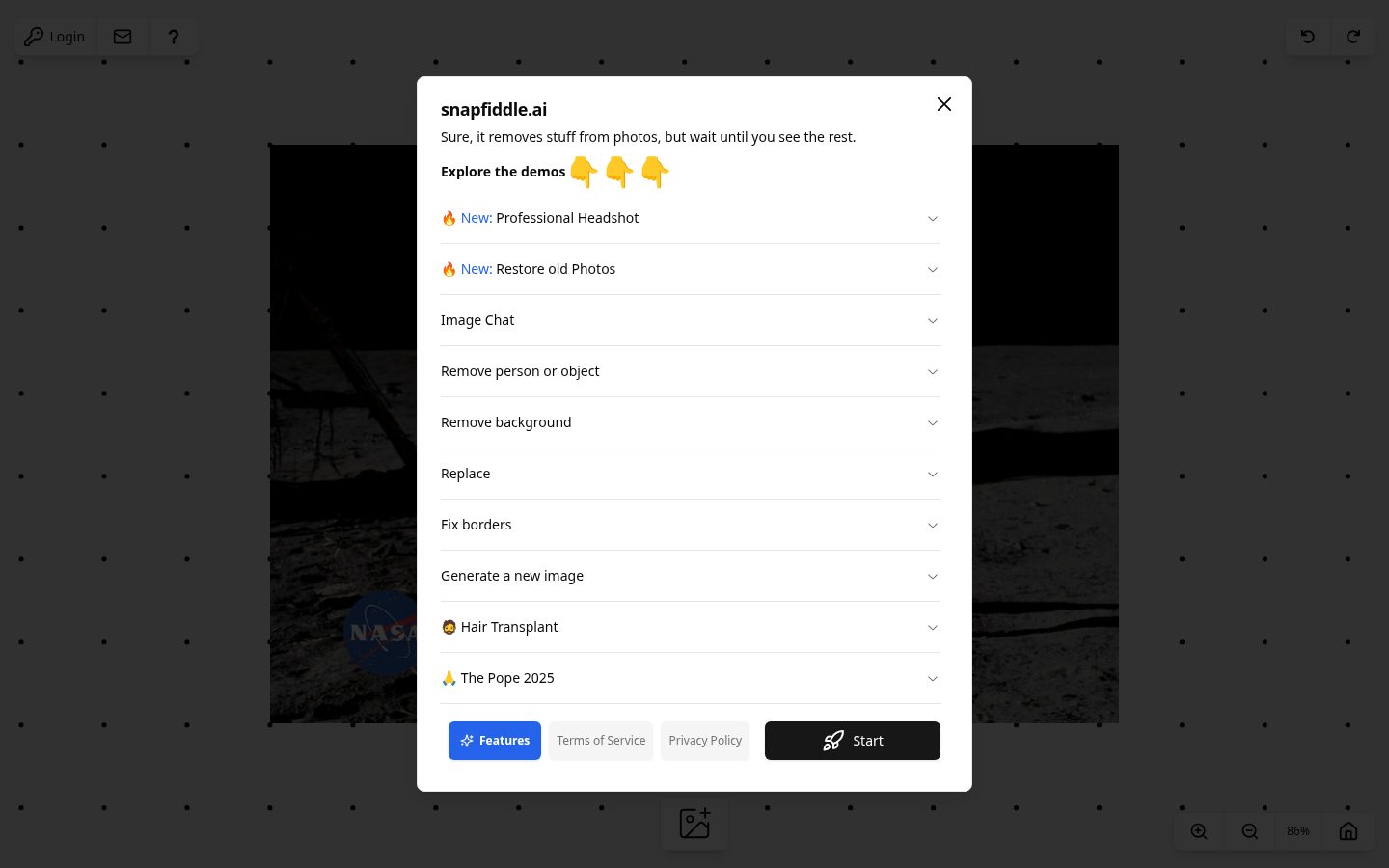 Snapfiddle Homepage