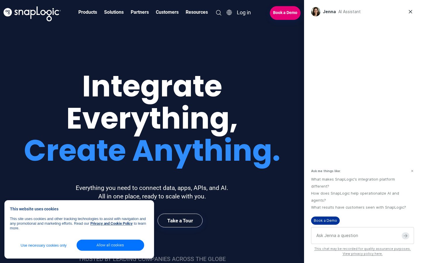 SnapLogic Homepage