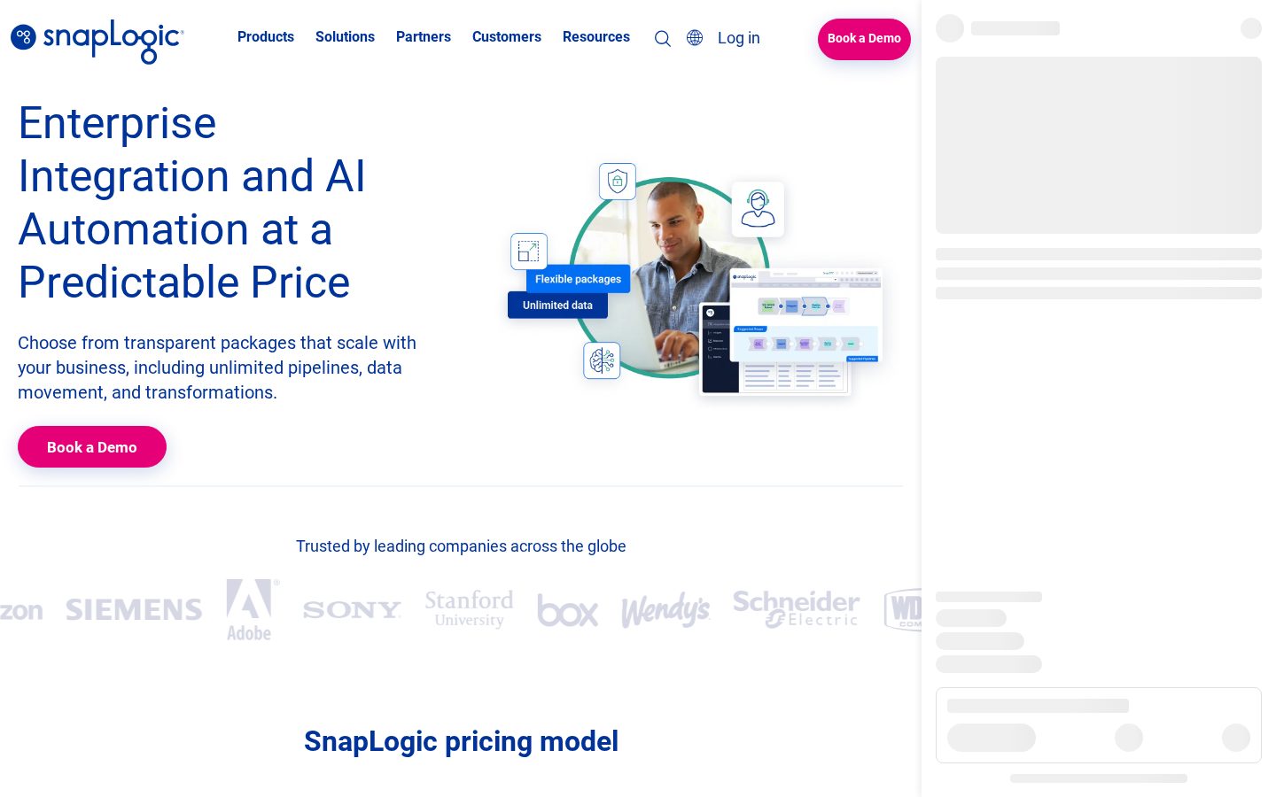 SnapLogic Pricing