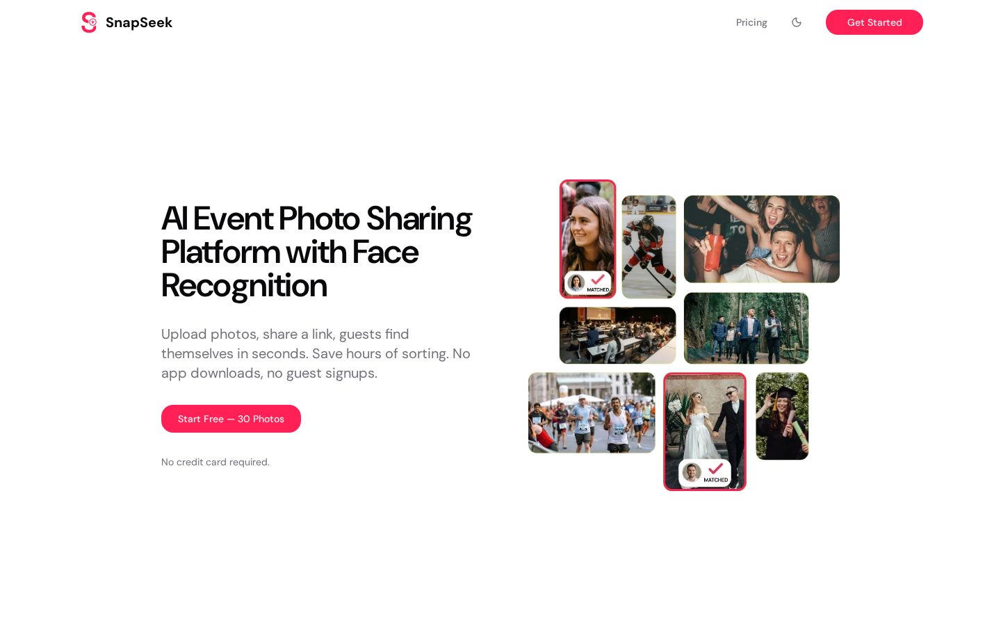 SnapSeek Homepage