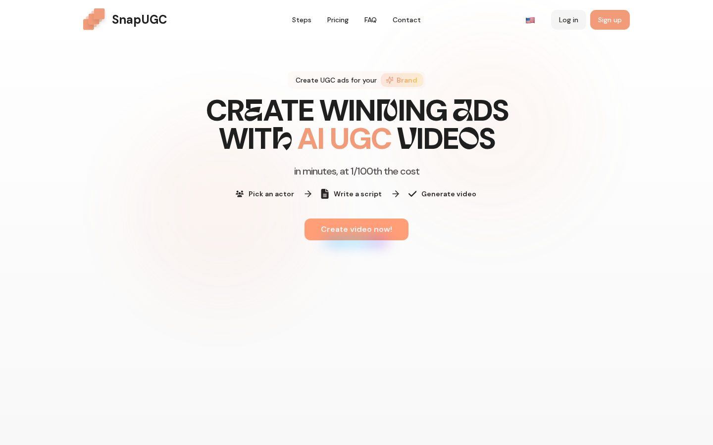 SnapUGC Homepage
