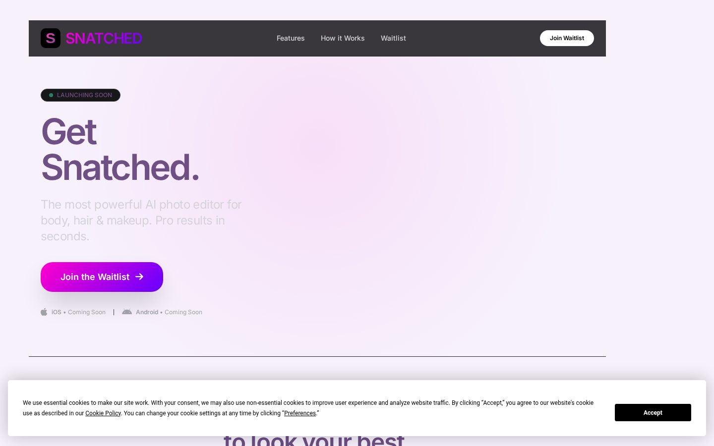 Snatched Homepage