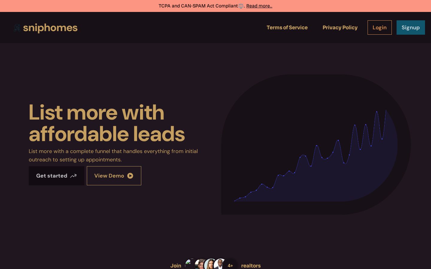 Sniphomes Homepage