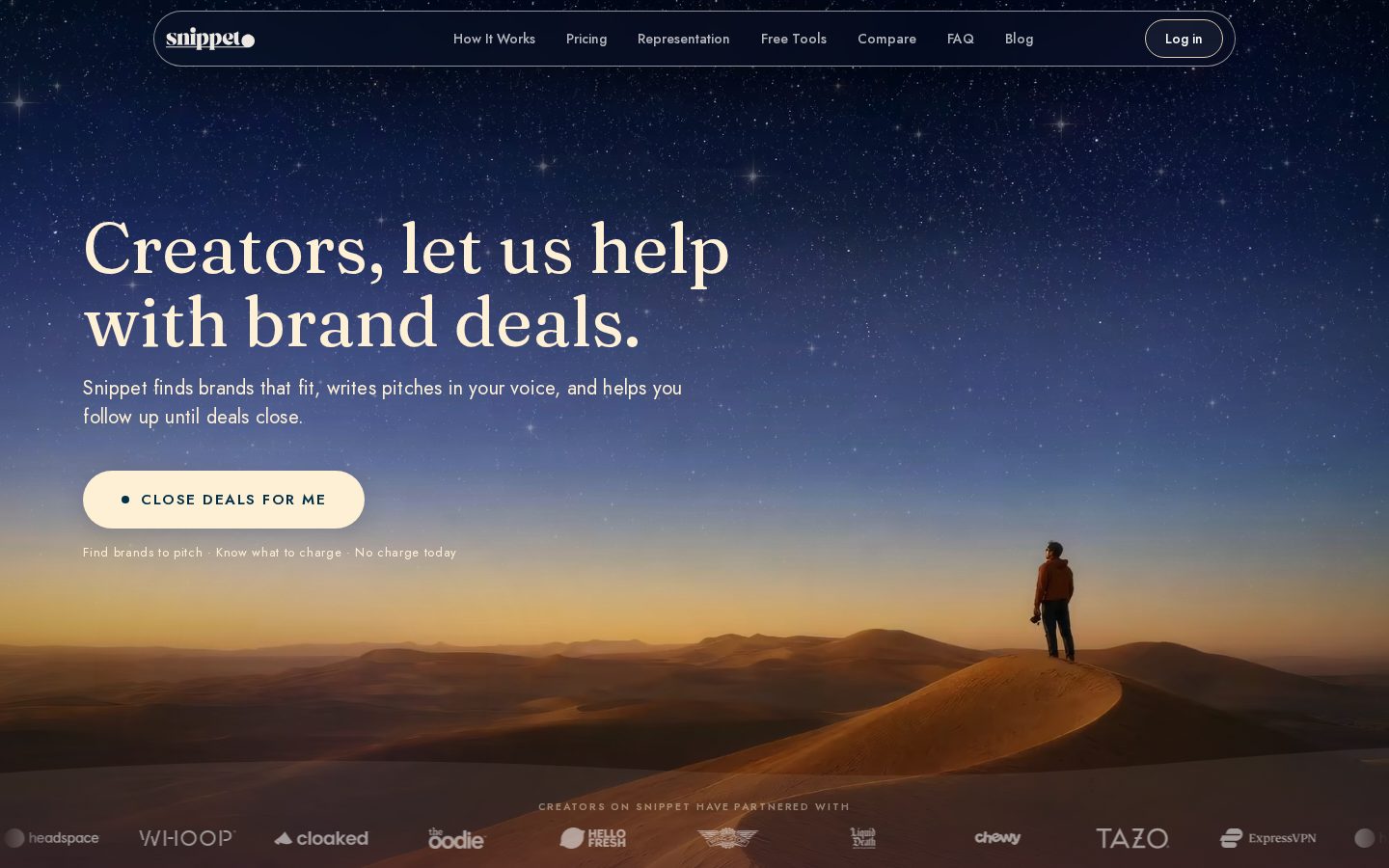 Snippet Homepage