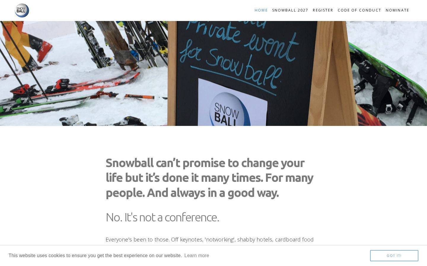Snowball Homepage
