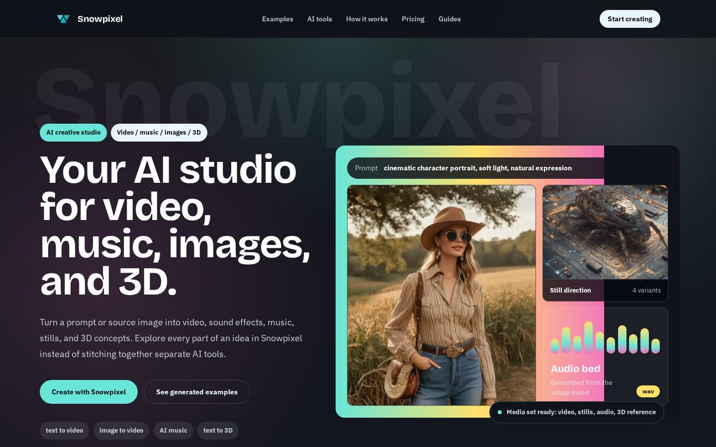 Snowpixel Homepage