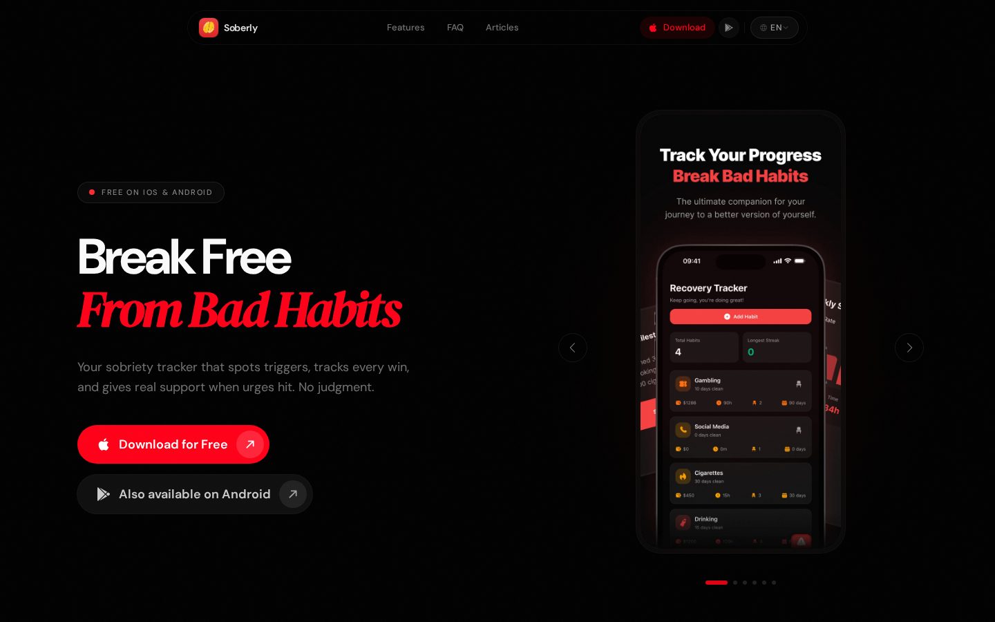 Soberly Homepage