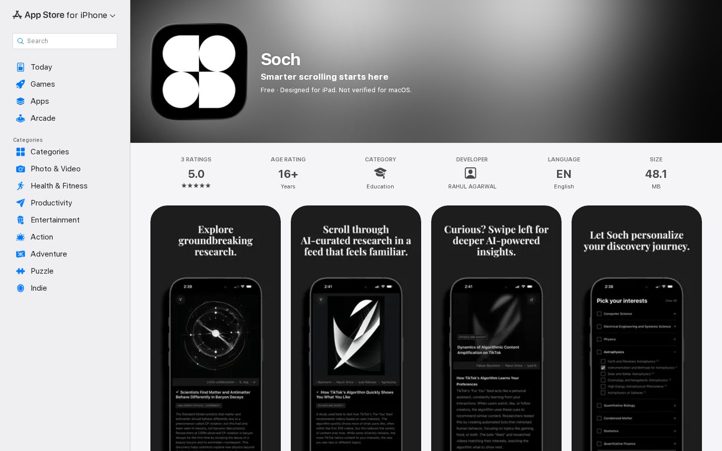 Soch Homepage