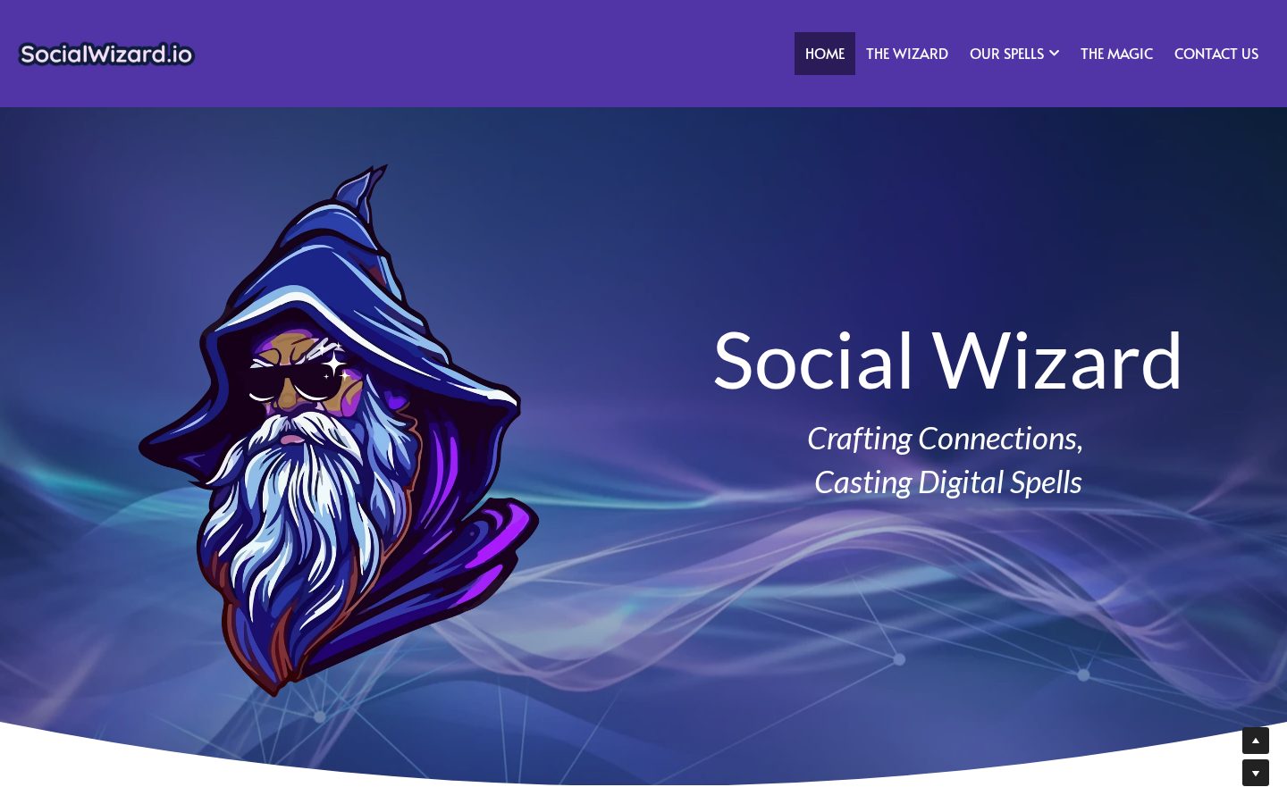 Social Wizard Homepage