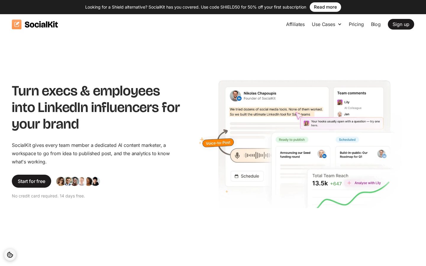 SocialKit Homepage