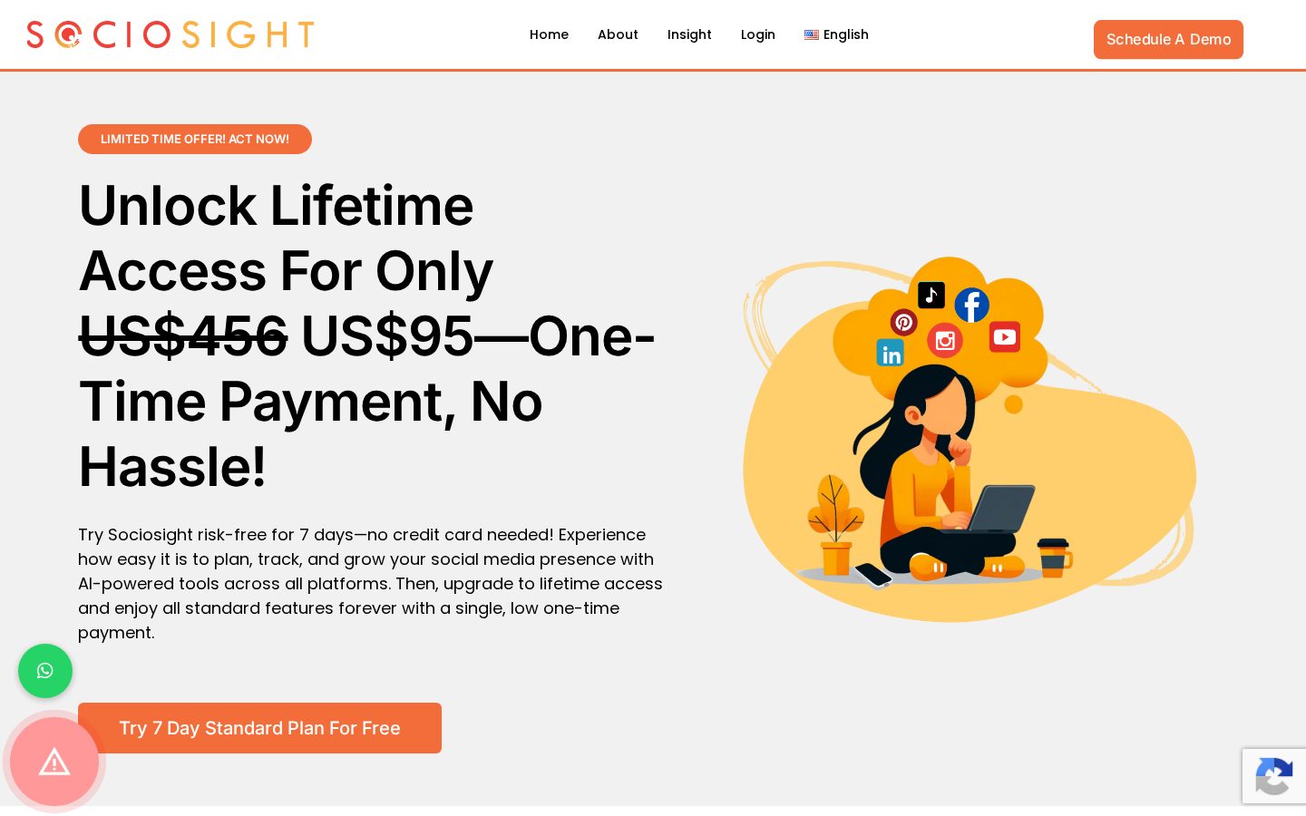 Sociosight Homepage