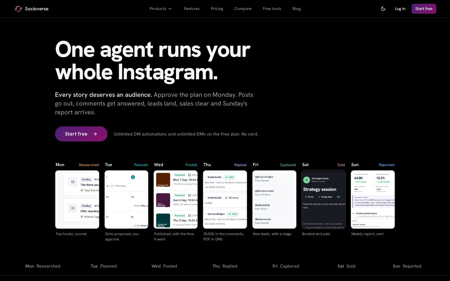 Socioverse Homepage