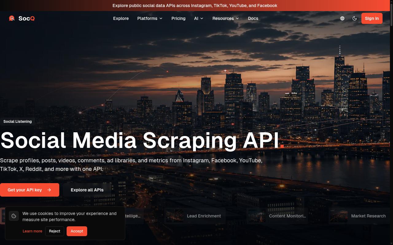 SocQ Homepage