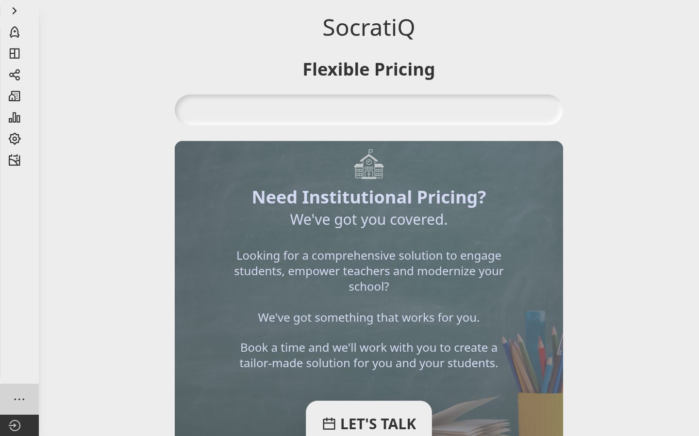 SocratiQ Pricing