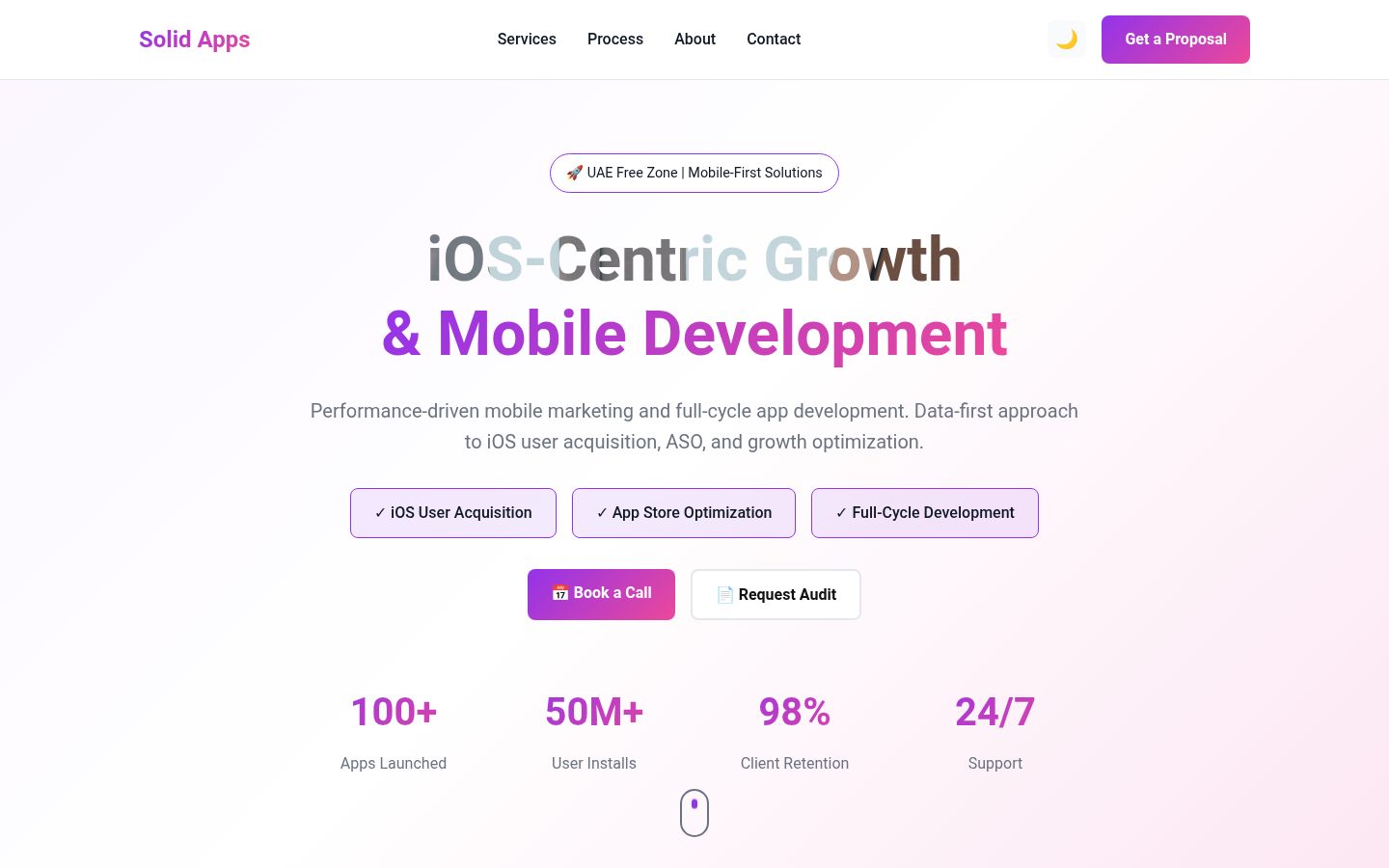 Solid Apps Homepage