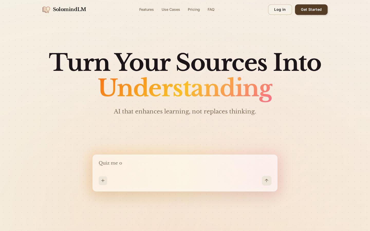 SolomindLM Homepage
