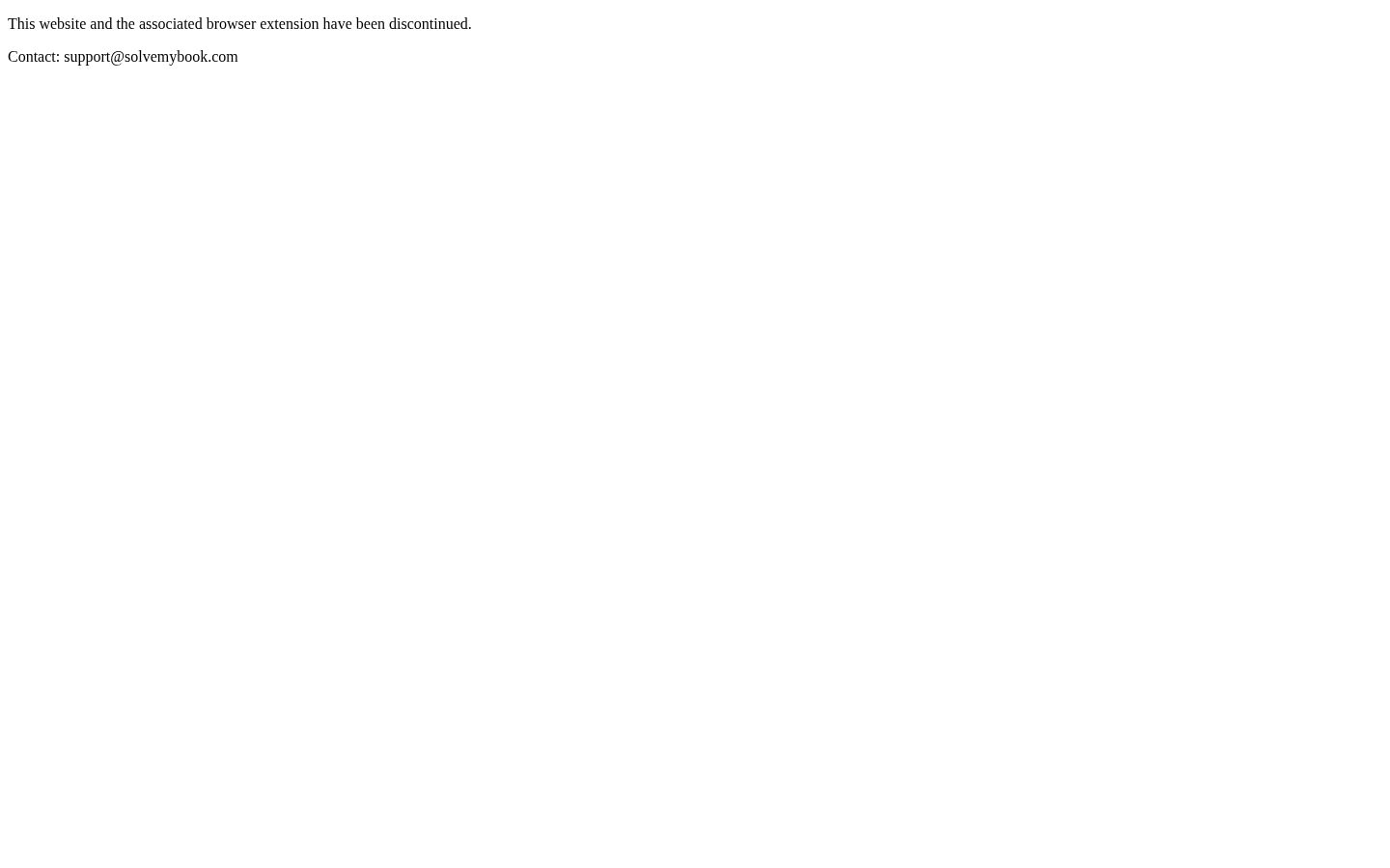 SolveMyBook Homepage