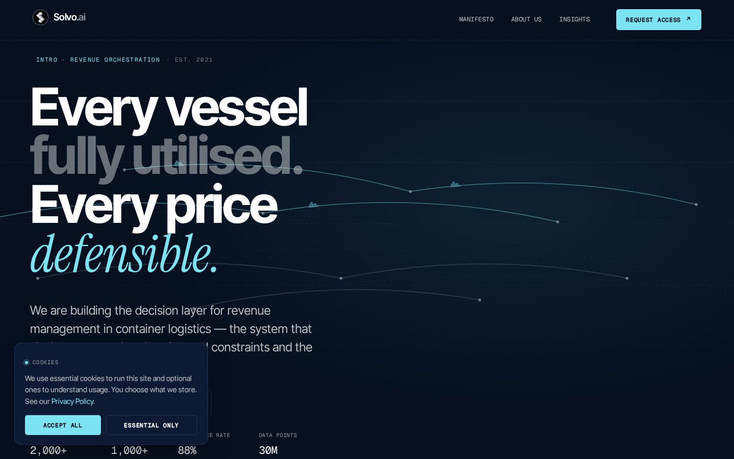Solvo.ai Homepage