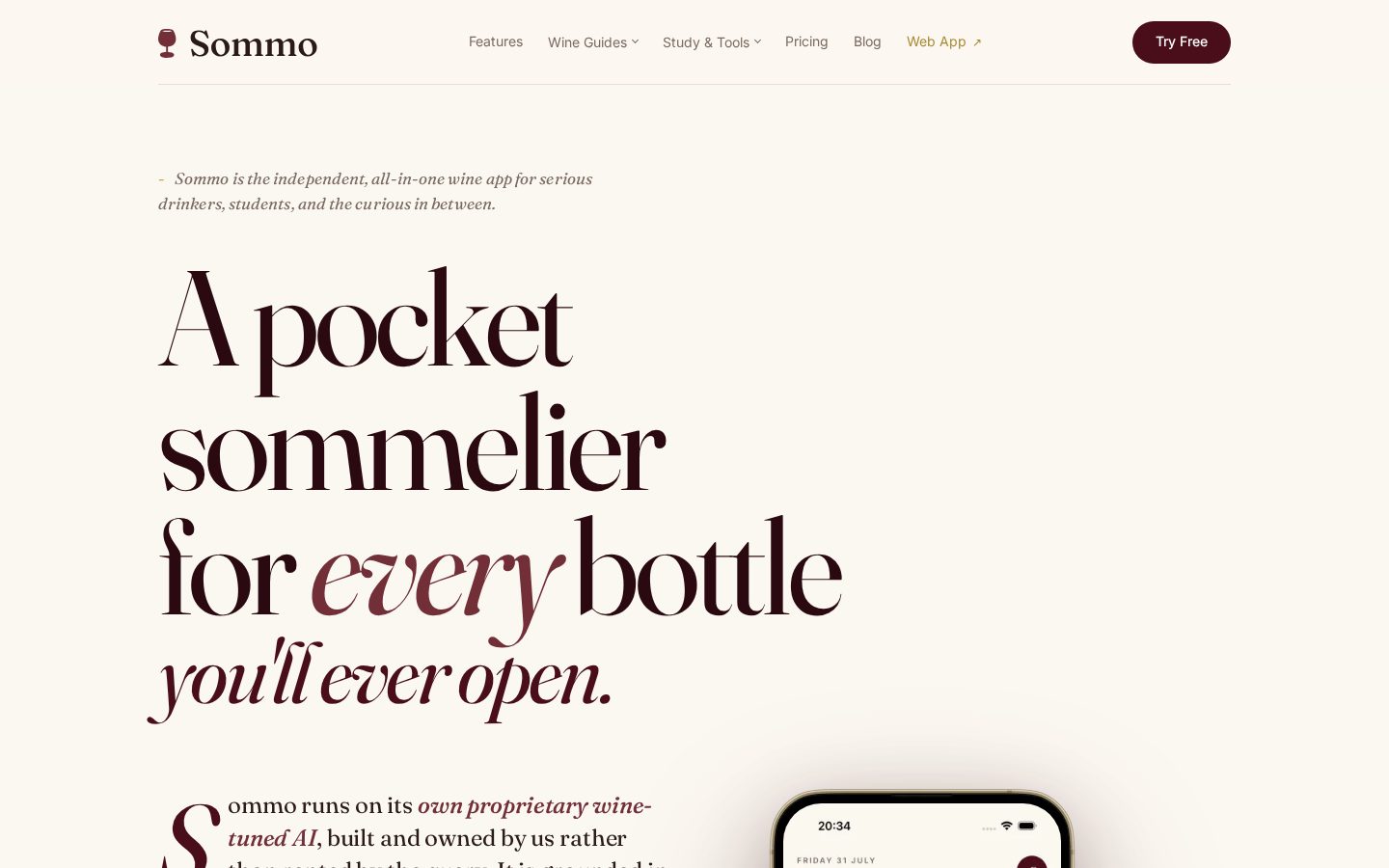 Sommo Homepage
