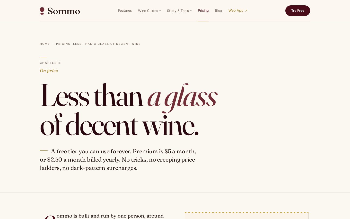 Sommo Pricing