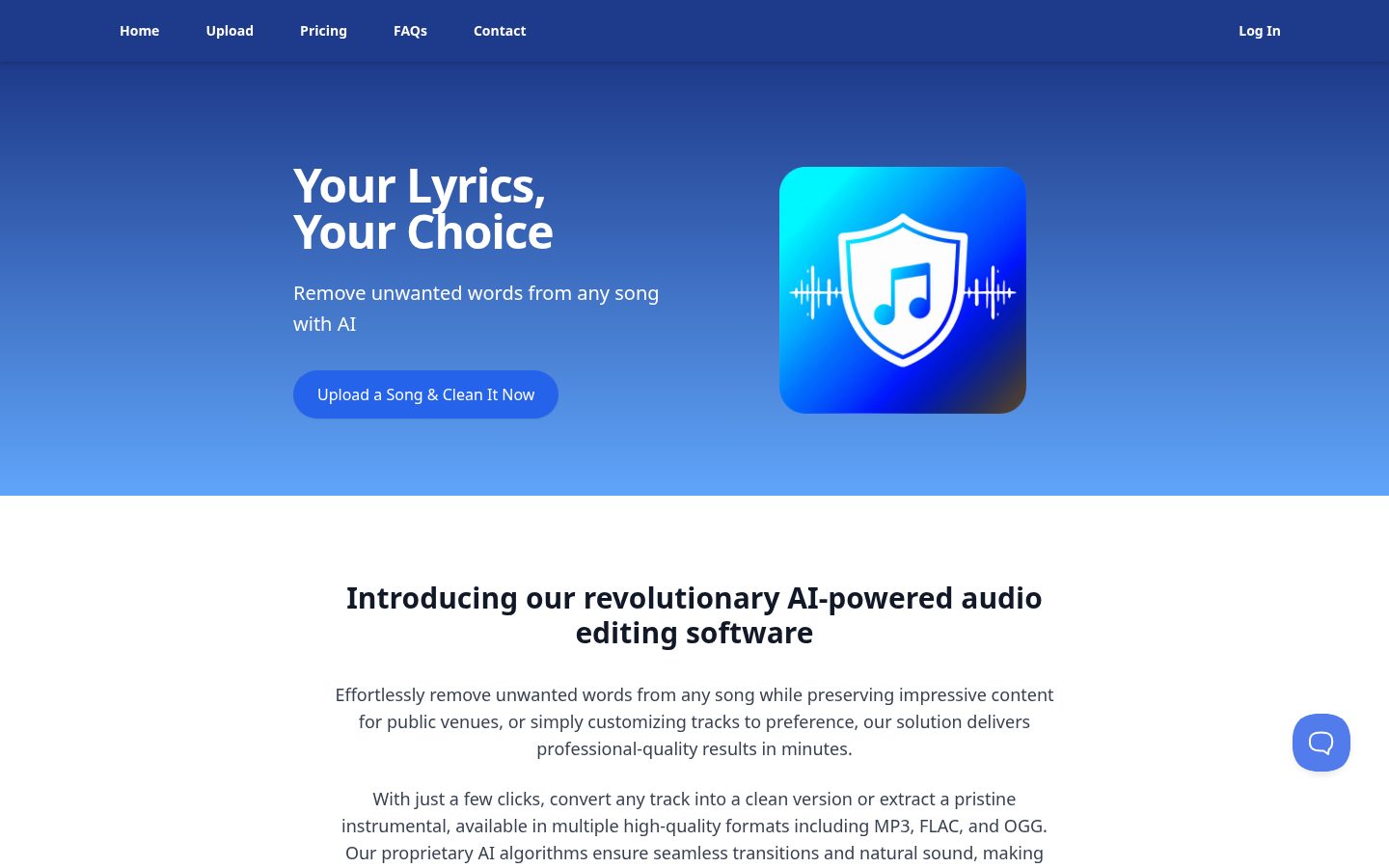 SongCleaner Homepage
