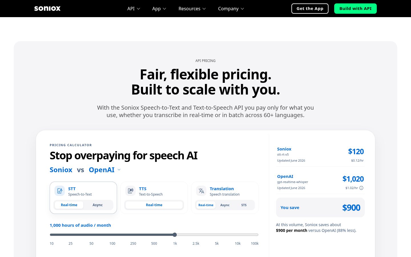 Soniox Pricing