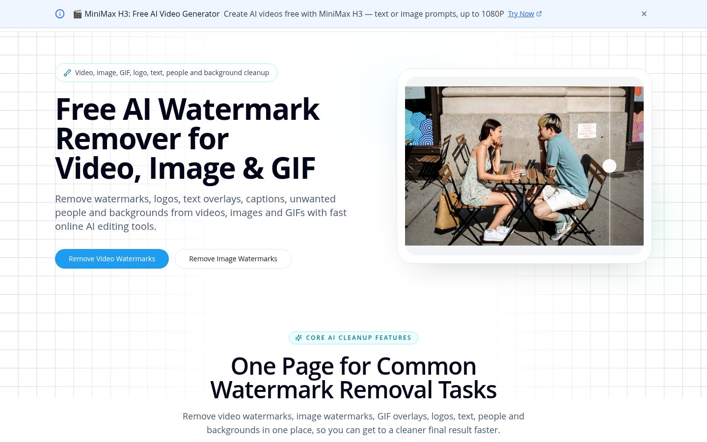 SORA2WatermarkRemover Homepage