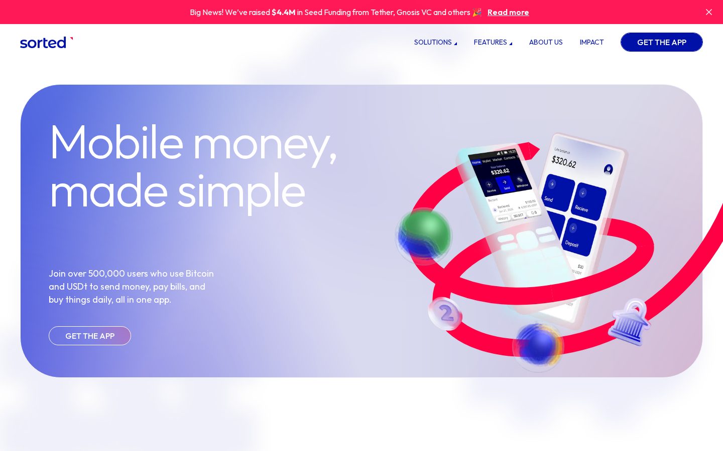Sorted Homepage