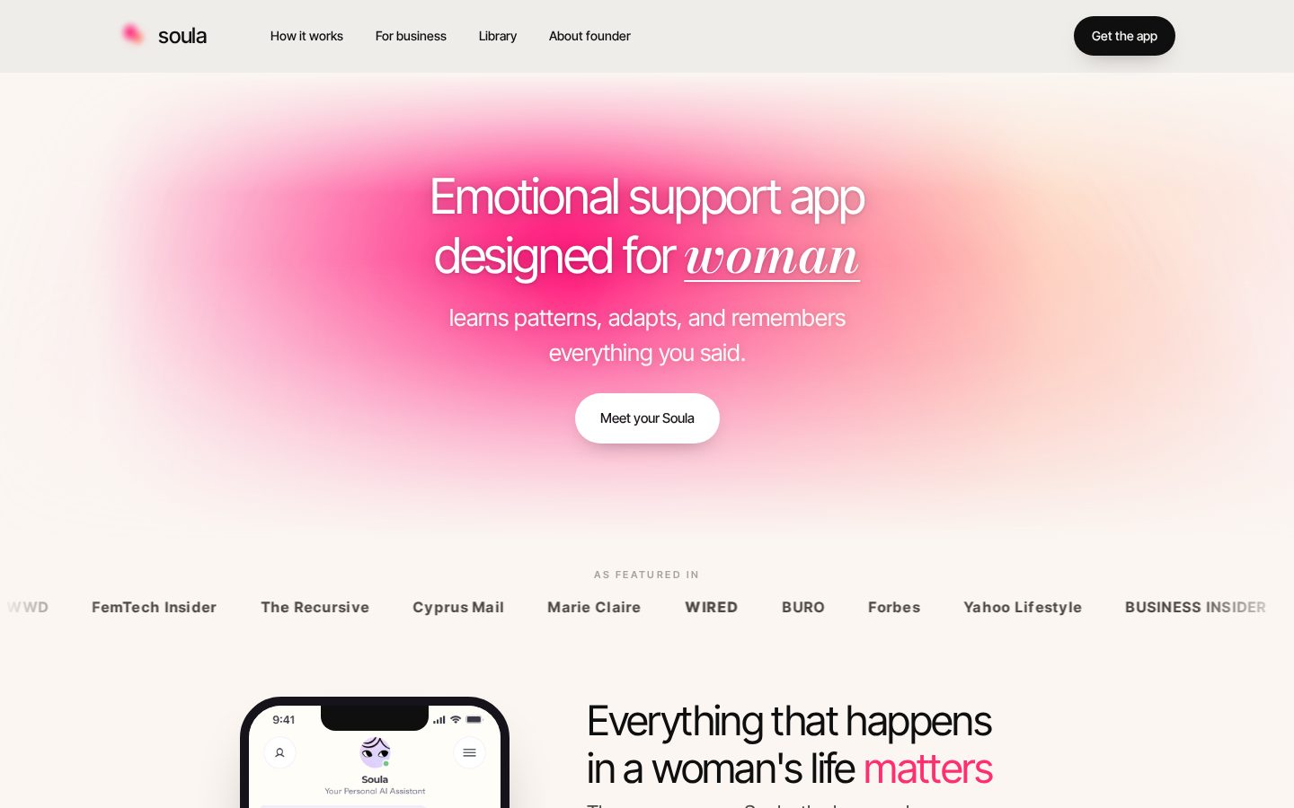 Soula Homepage