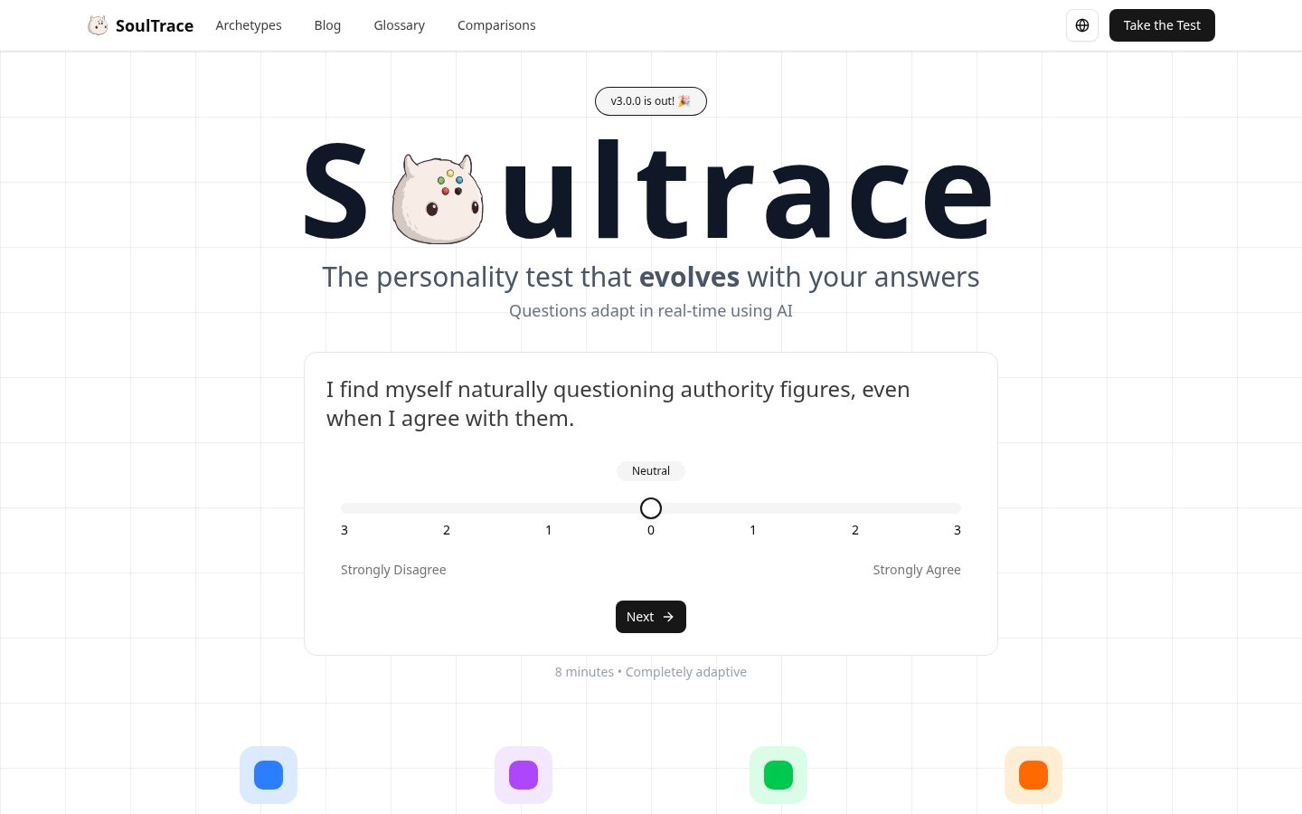 Soultrace Homepage