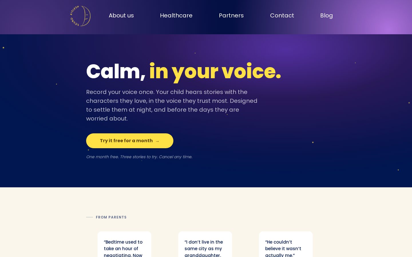 Sound Aisleep Homepage
