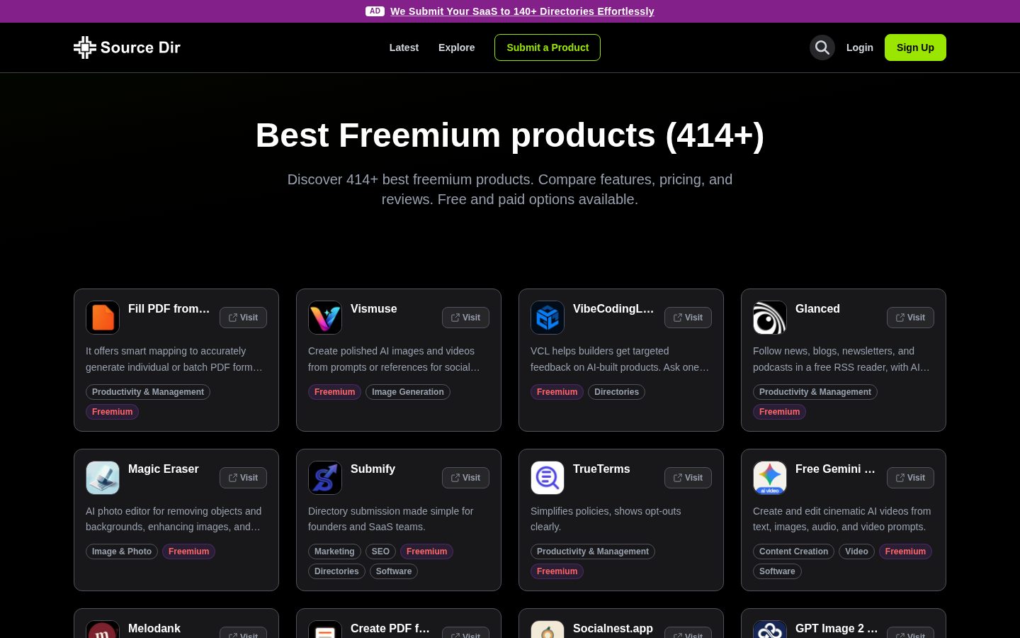 Source Dir Pricing