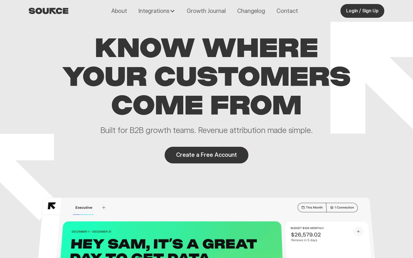 Source Public Beta Homepage
