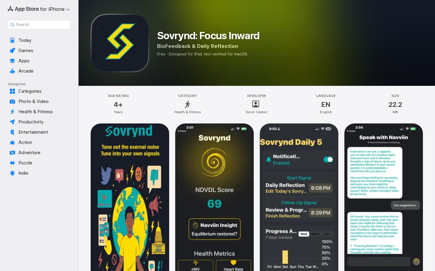 Sovrynd Homepage