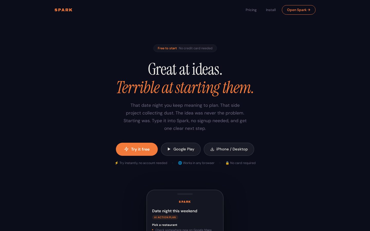 Spark Homepage