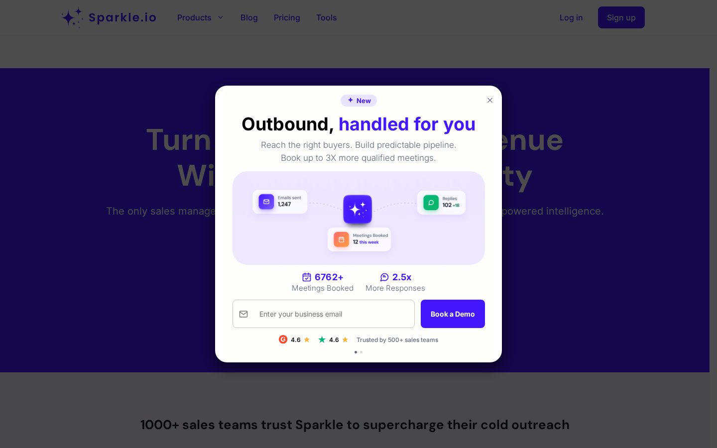 Sparkle Homepage