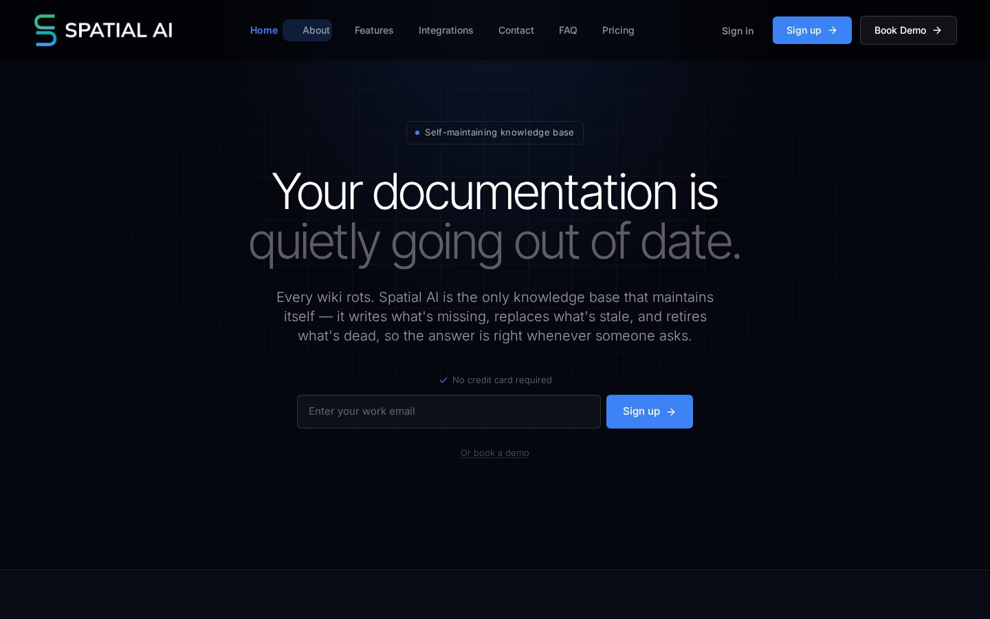 Spatial AI Homepage