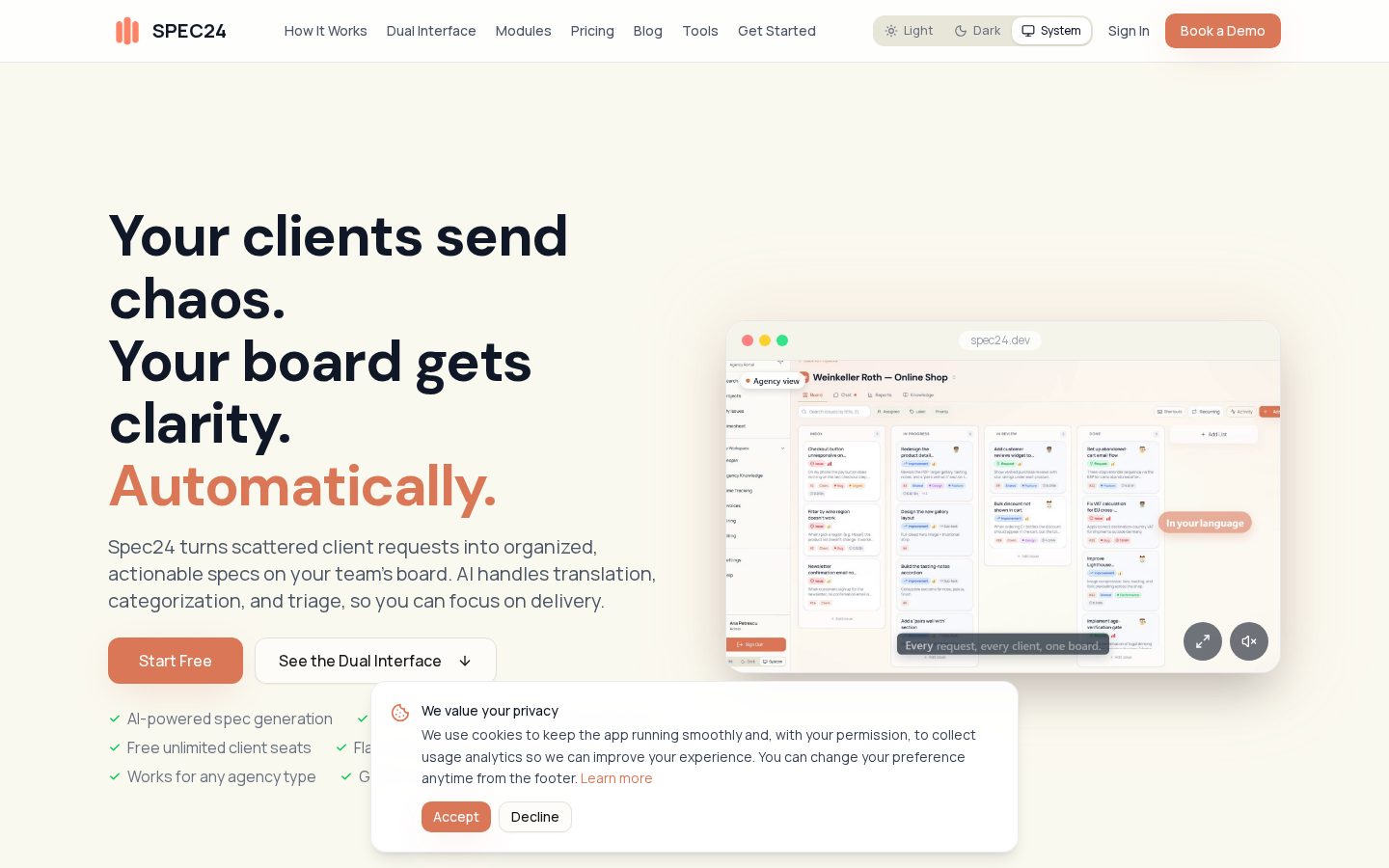 SPEC24 Homepage